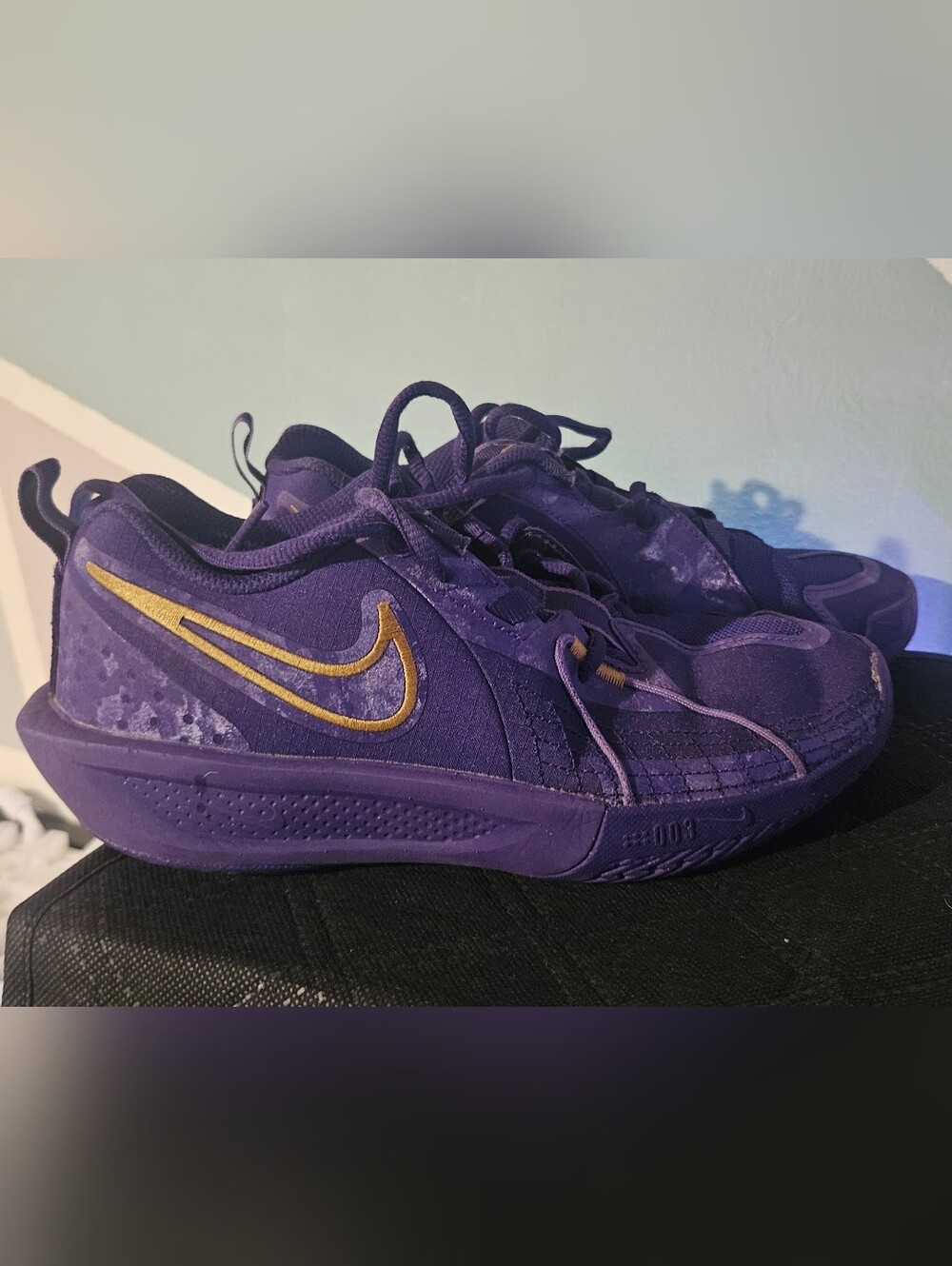 Nike G.T. Cut 3 GS "Court Purple" Basketball Shoes | Youth Size 5Y | FZ7300-500